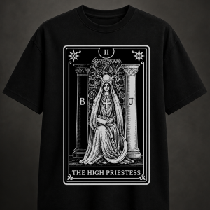 The High Priestess – Shadow Tarot T-Shirt